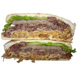 X-Bacon salada